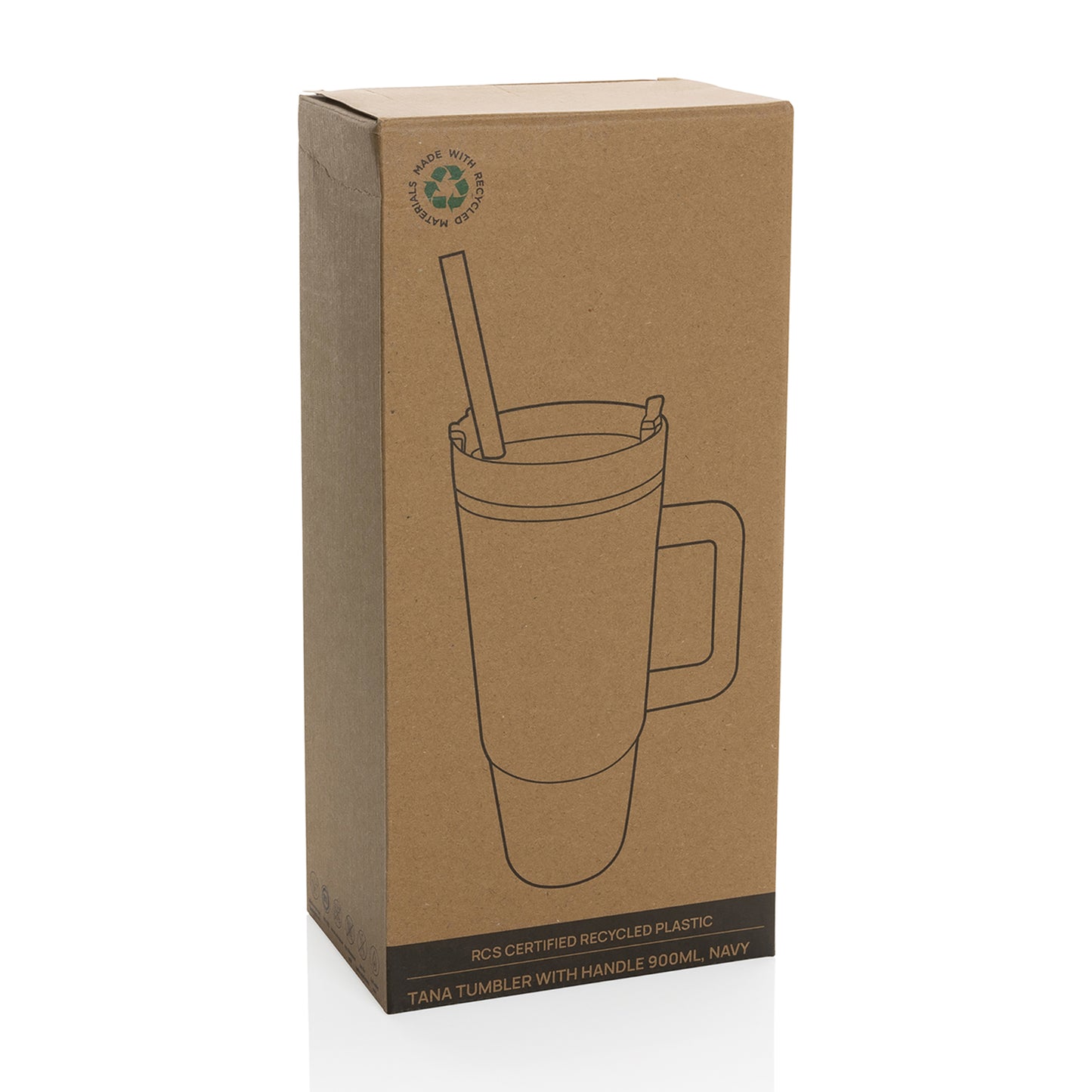 Tana RCS Plastic Tumbler with Handle 900ML