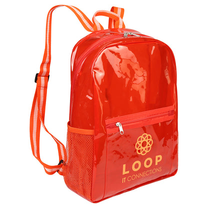 Diamond Clear TPU Backpack