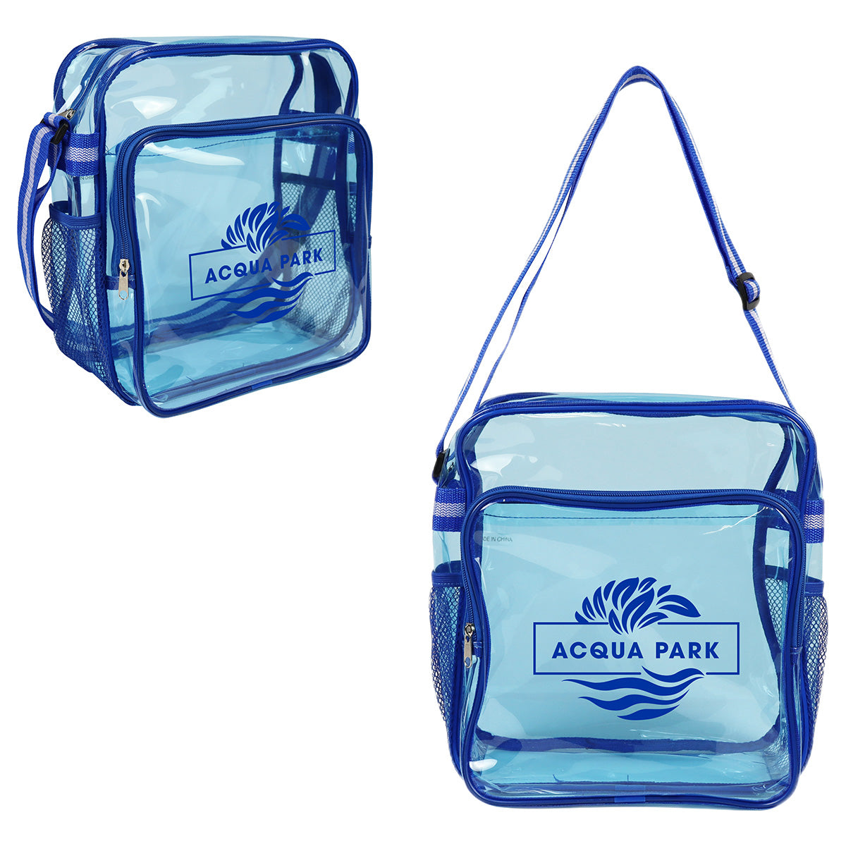 Diamond Clear TPU Messenger Bag