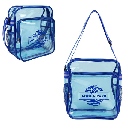 Diamond Clear TPU Messenger Bag