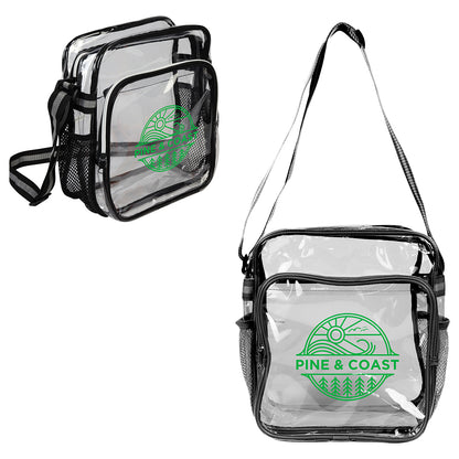 Diamond Clear TPU Messenger Bag