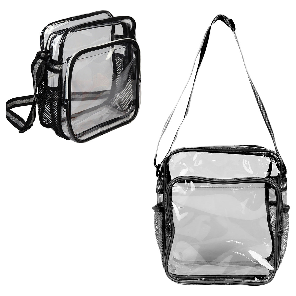 Diamond Clear TPU Messenger Bag