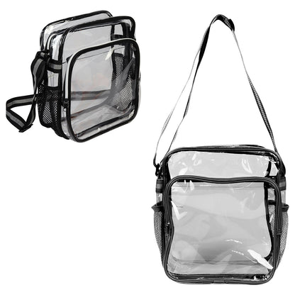 Diamond Clear TPU Messenger Bag