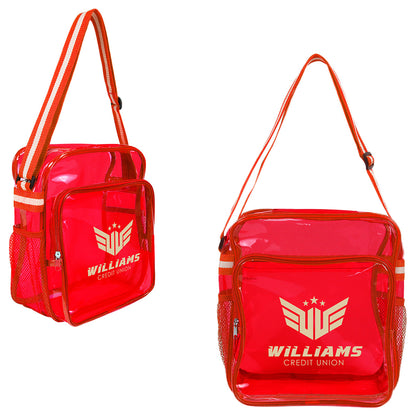 Diamond Clear TPU Messenger Bag