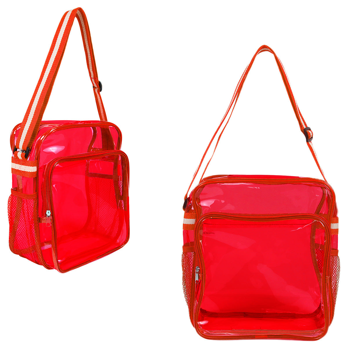 Diamond Clear TPU Messenger Bag