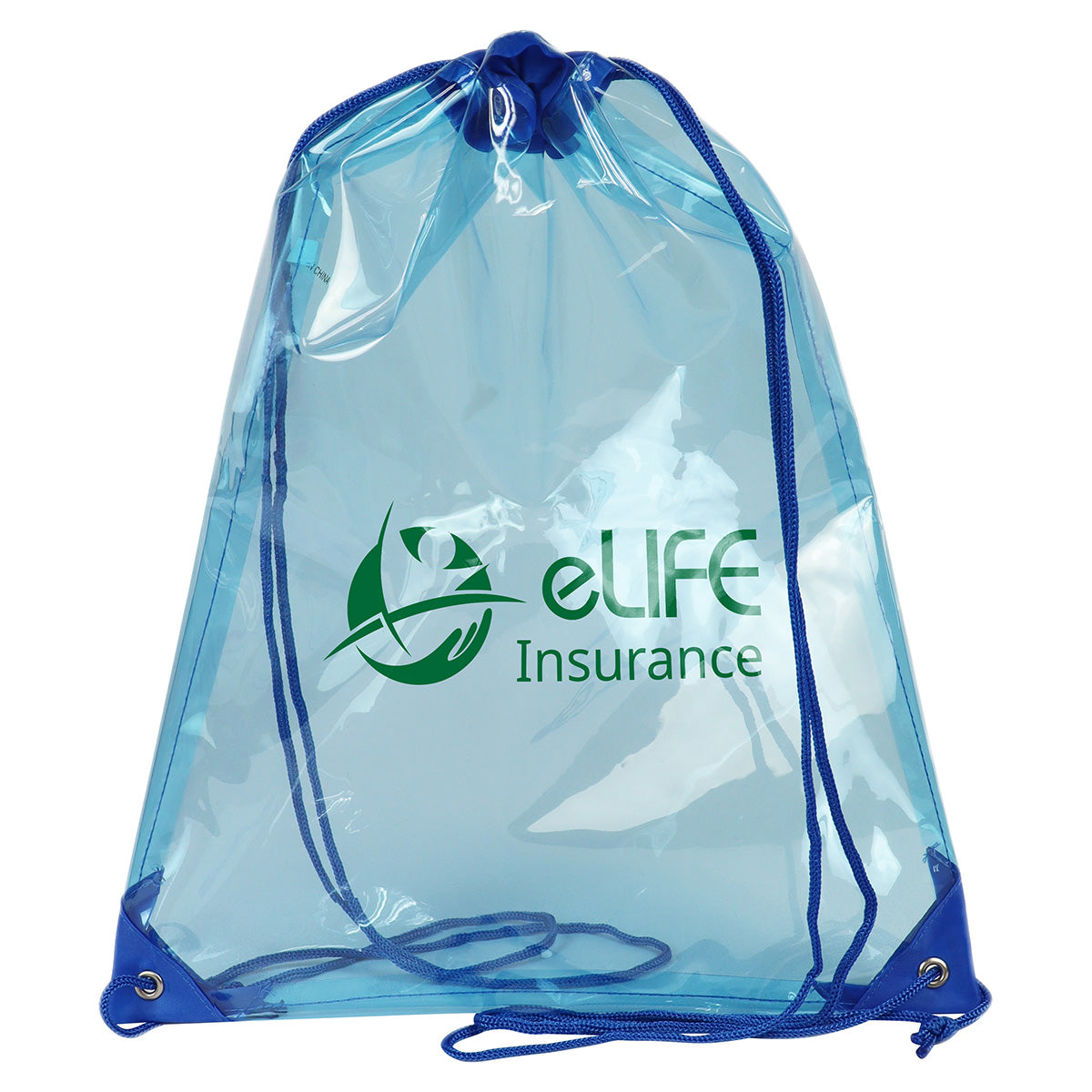 Diamond Clear TPU Drawstring Backpack