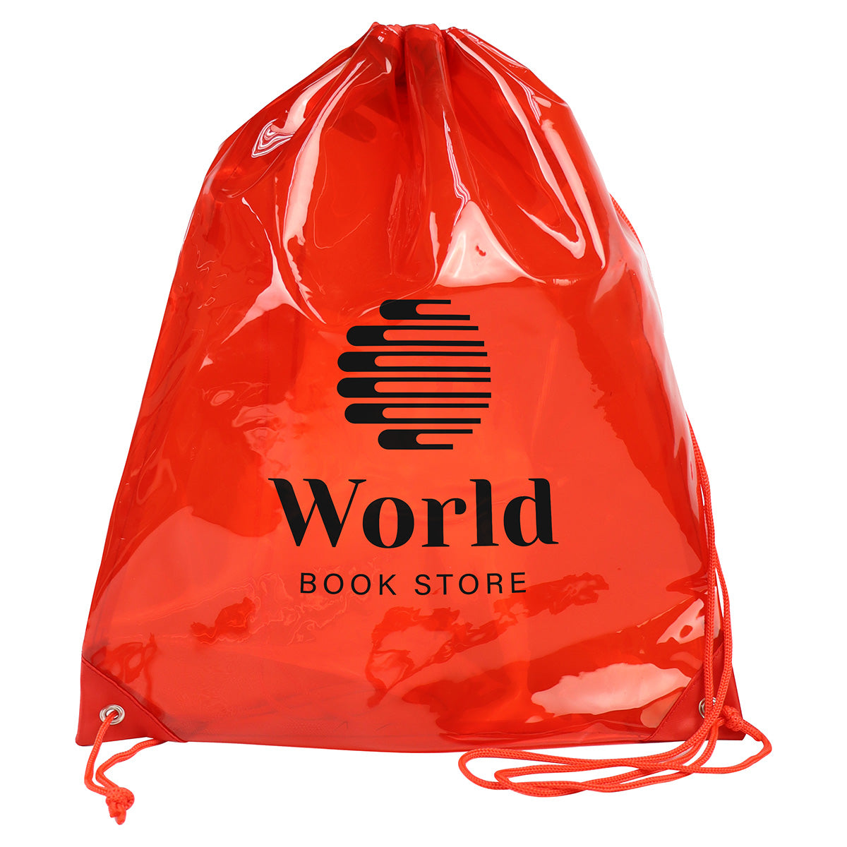 Diamond Clear TPU Drawstring Backpack