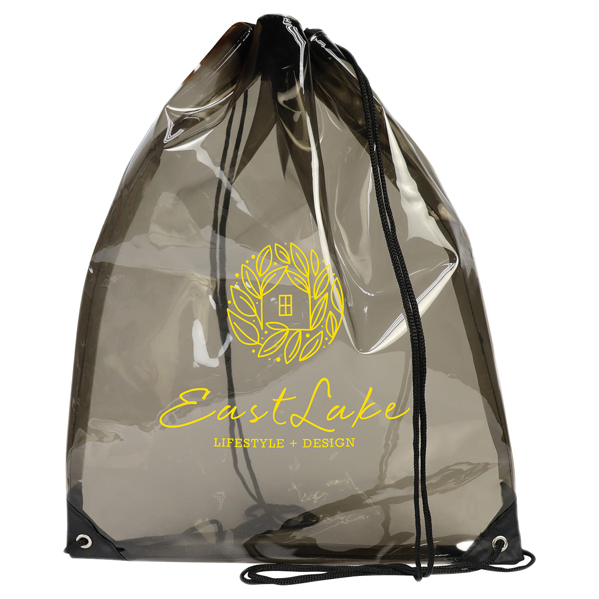 Diamond Clear TPU Drawstring Backpack