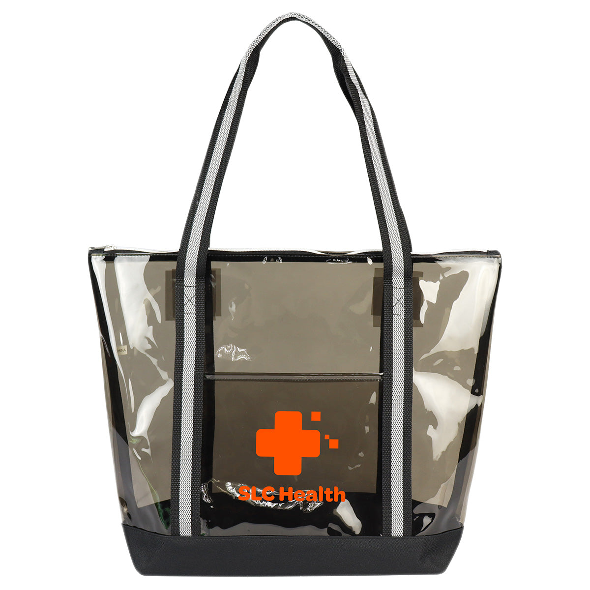 Diamond Clear TPU Zippered Tote