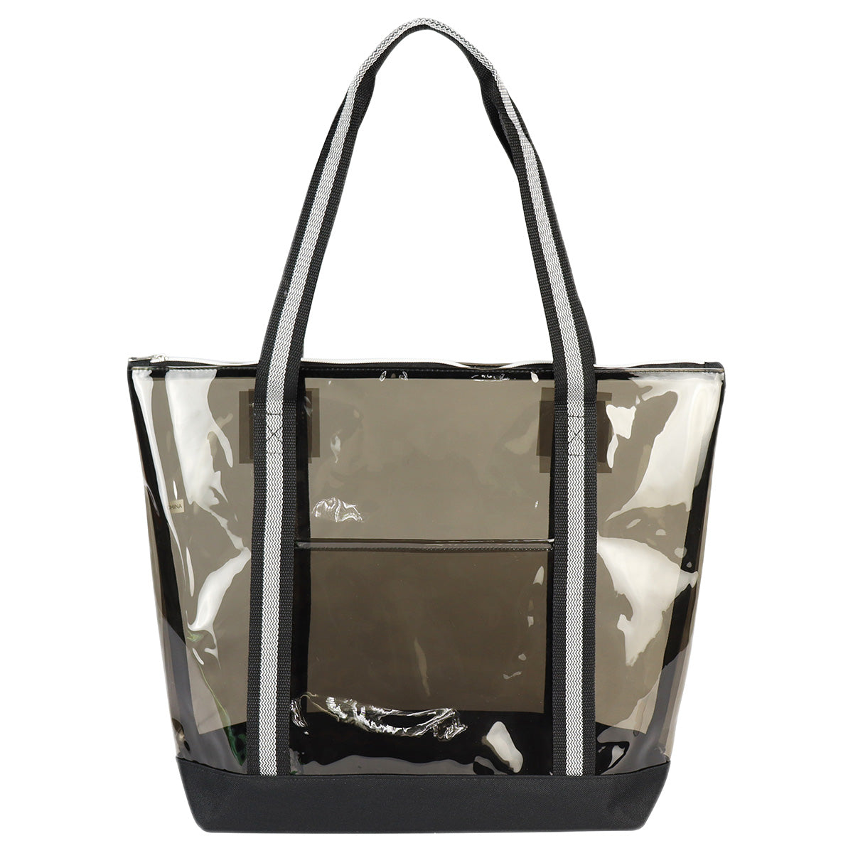 Diamond Clear TPU Zippered Tote