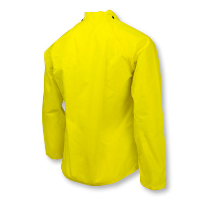 375SJ Cool Wear Jacket with Snaps for Hood - Safety Yellow - Size 2X