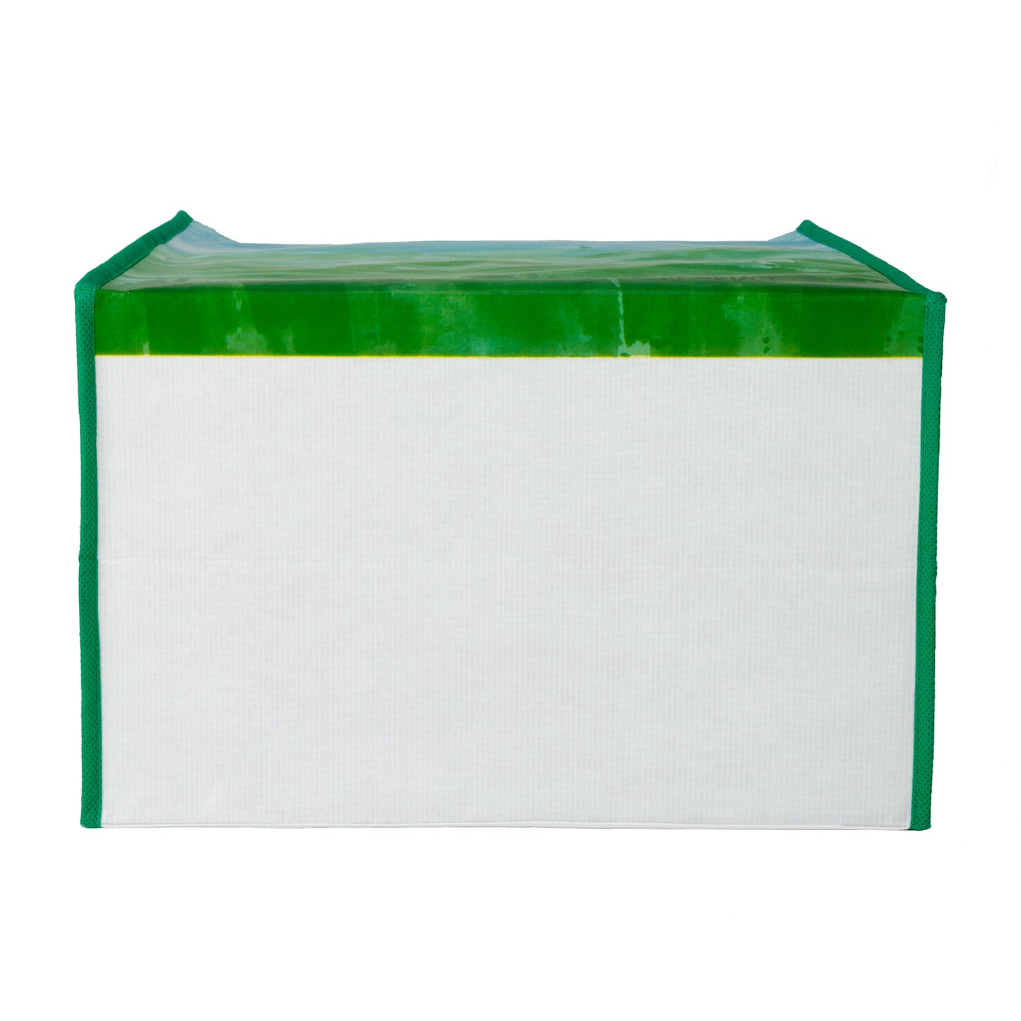 Kelly Green-Pattern Vita Laminated Recycled Shopper