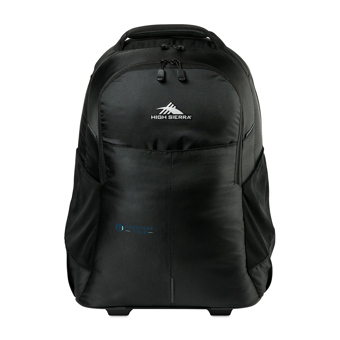 Black High Sierra® Powerglide Pro Wheeled Backpack