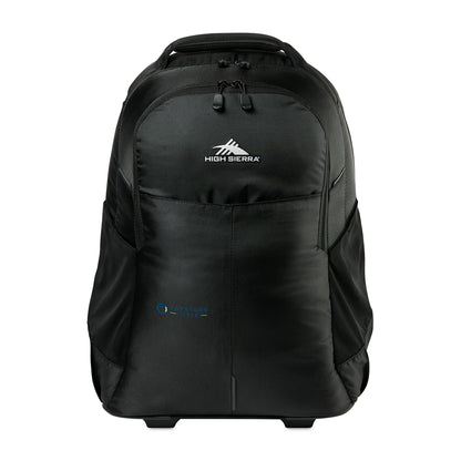 Black High Sierra® Powerglide Pro Wheeled Backpack