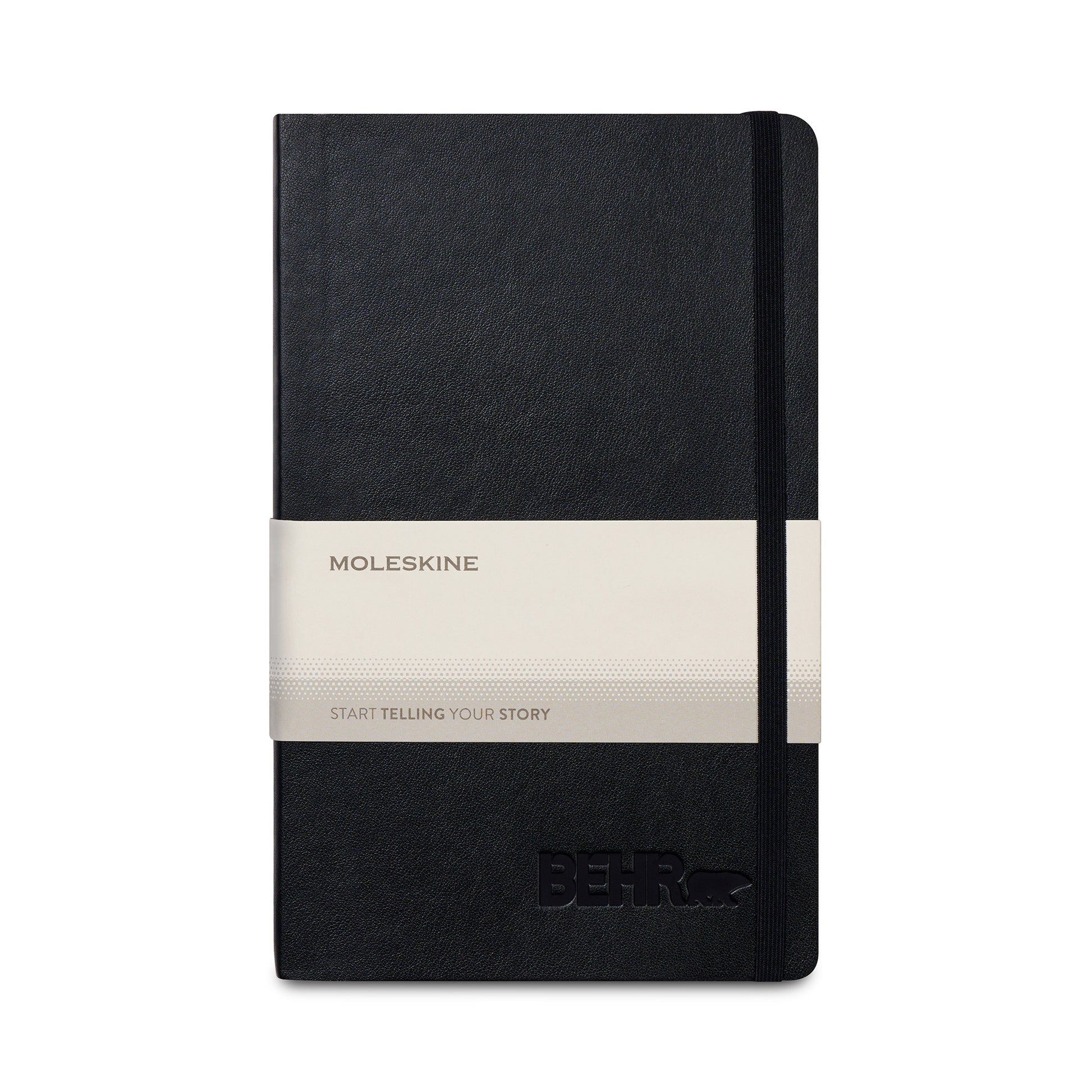 Black Moleskine® Soft Cover Ruled Large Expanded Notebook