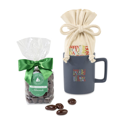 Harbor Sweets Chocolate Covered Almonds Mug Stuffer