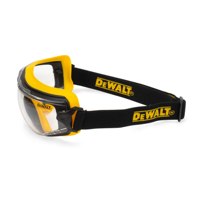 DPG84 Insulator™ Safety Goggle - Black/Yellow Frame - Clear Anti-Fog Lens