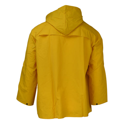 1600JH Economy Jacket with Snap-On Hood - Safety Yellow - Size 2X