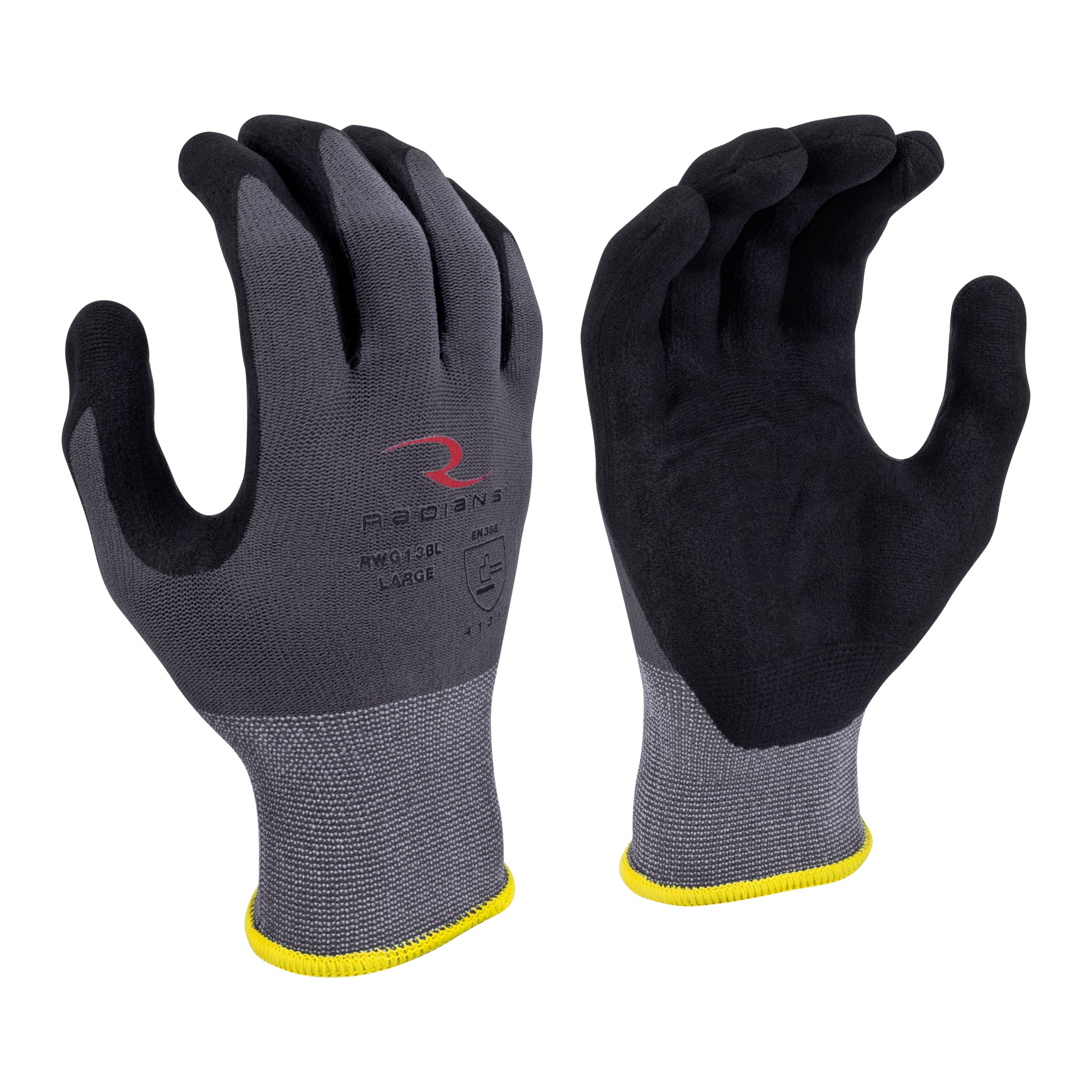 RWG13B Nylon Shell with Foam Nitrile Palm Dip - Size 2X