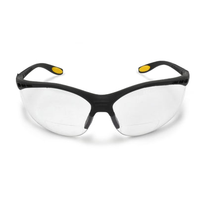 DPG59 Reinforcer RX™ Protective Eyewear - Black Frame - Clear Lens - 1.0 Diopter