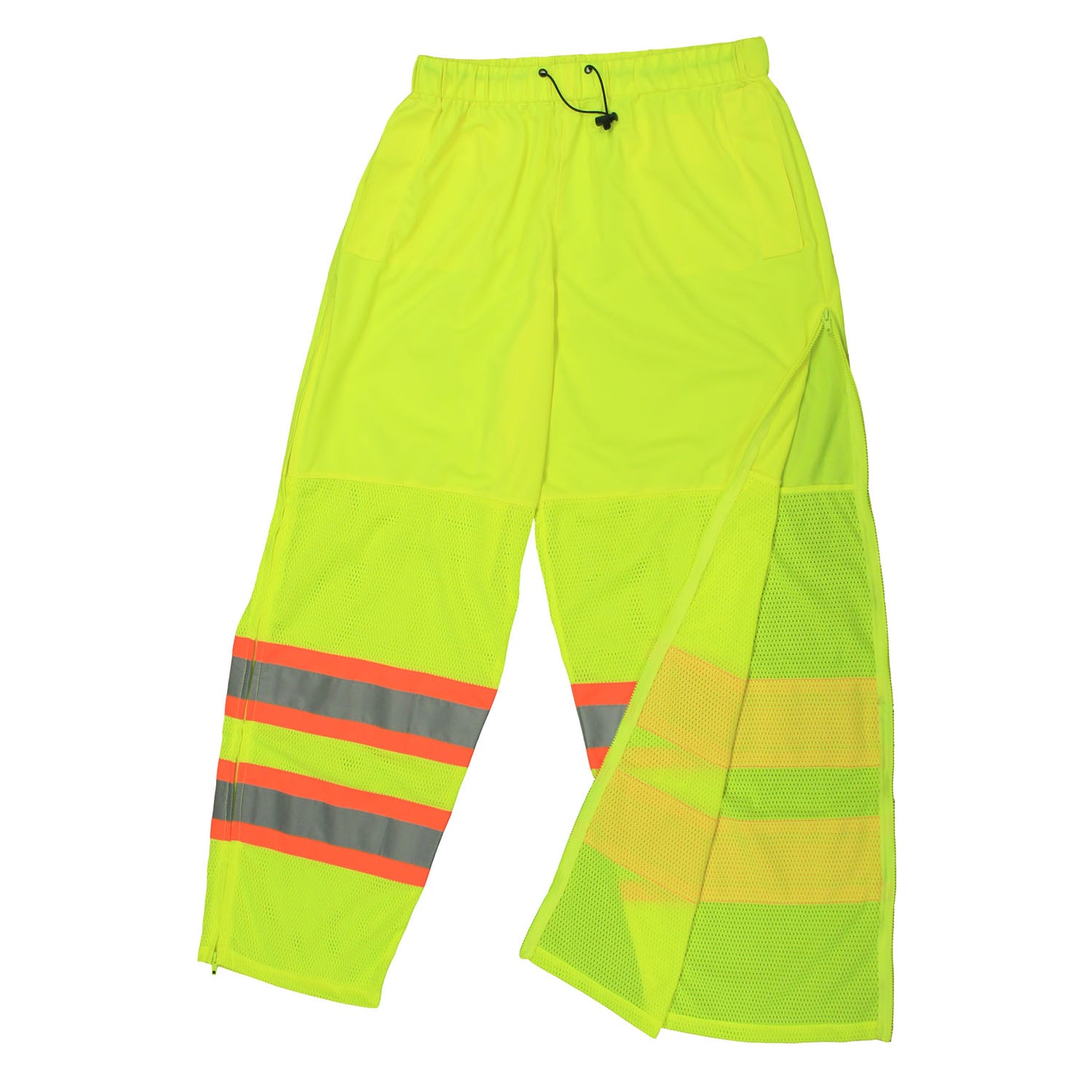 SP61 Class E Surveyor Safety Pants - Green - Size 3X-4X