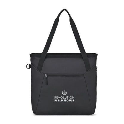 Black Rally Recycled Courtside Tote