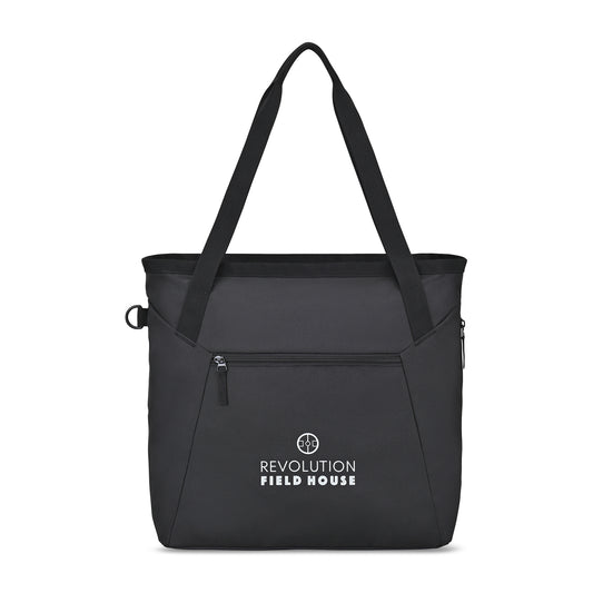 Black Rally Recycled Courtside Tote