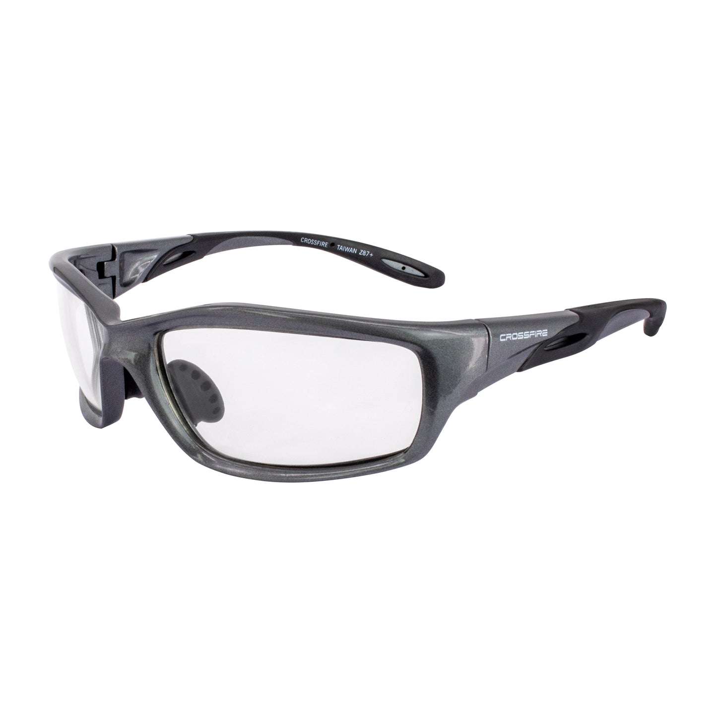Infinity Premium Safety Eyewear - Crystal Brown Frame - Polarized Brown Lens