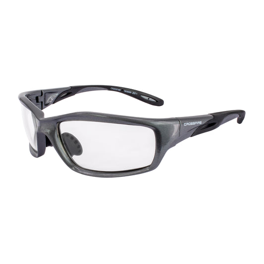 Infinity Premium Safety Eyewear - Crystal Brown Frame - Polarized Brown Lens