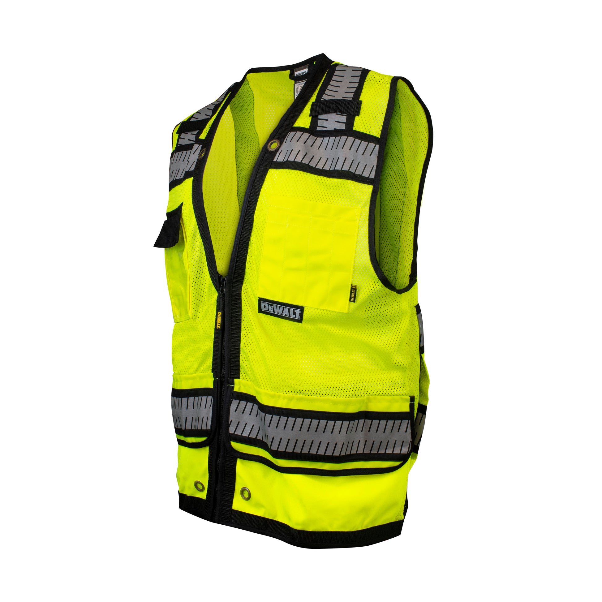 DSV521 Class 2 Heavy Duty Surveyor Vest - Green - Size XL