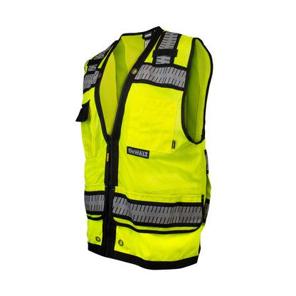 DSV521 Class 2 Heavy Duty Surveyor Vest - Green - Size XL