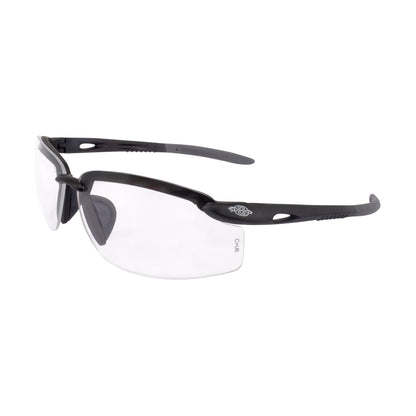 ES5W Premium Safety Eyewear - Matte Black Frame - Clear Lens