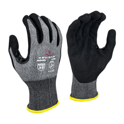 RWG589 Cut Protection Level A9 Sandy Foam Nitrile Coated Glove - Size 2X