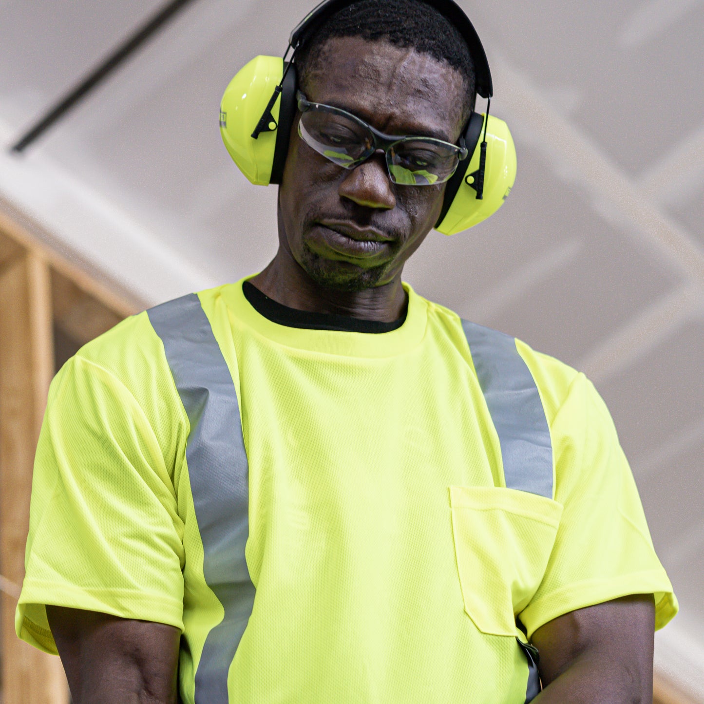 Revelation™ Safety Eyewear - Black Frame - Clear Lens