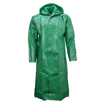 96AC Chem Shield Coat with Hood - Green - Size 2X