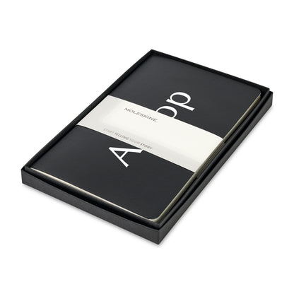 Black Moleskine® Large Volant Gift Set