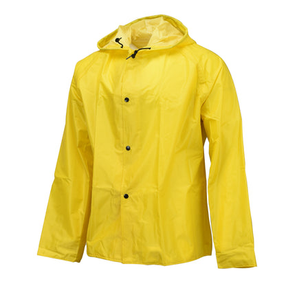 77AJ Sani Light Jacket with Hood - Safety Yellow - Size 4X