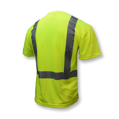 ST11 Class 2 High Visibility Safety T-Shirt with Max-Dri™ - Green - Size 2X