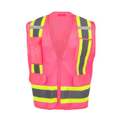 SV6P-1 Type O Class 1 Mesh Surveyor Vest - Blue - Size 2X
