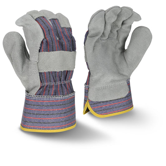 RWG3200 Regular Shoulder Gray Split Cowhide Leather Glove - Size 2X