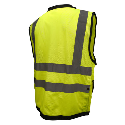 SV59 Type R Class 2 Heavy Duty Surveyor Safety Vest - Green - Size 2X