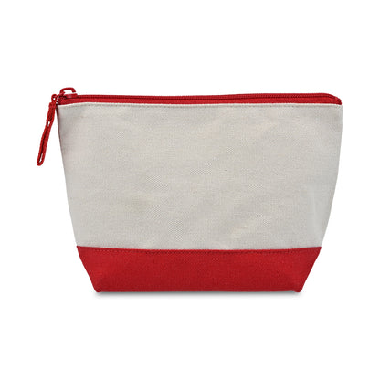 Canvas Zippered Pouch