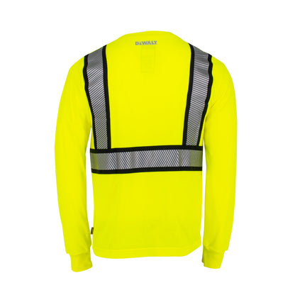 DST921 Class 2 Modacrylic FR T-Shirt - Long Sleeve - Green - Size 2X