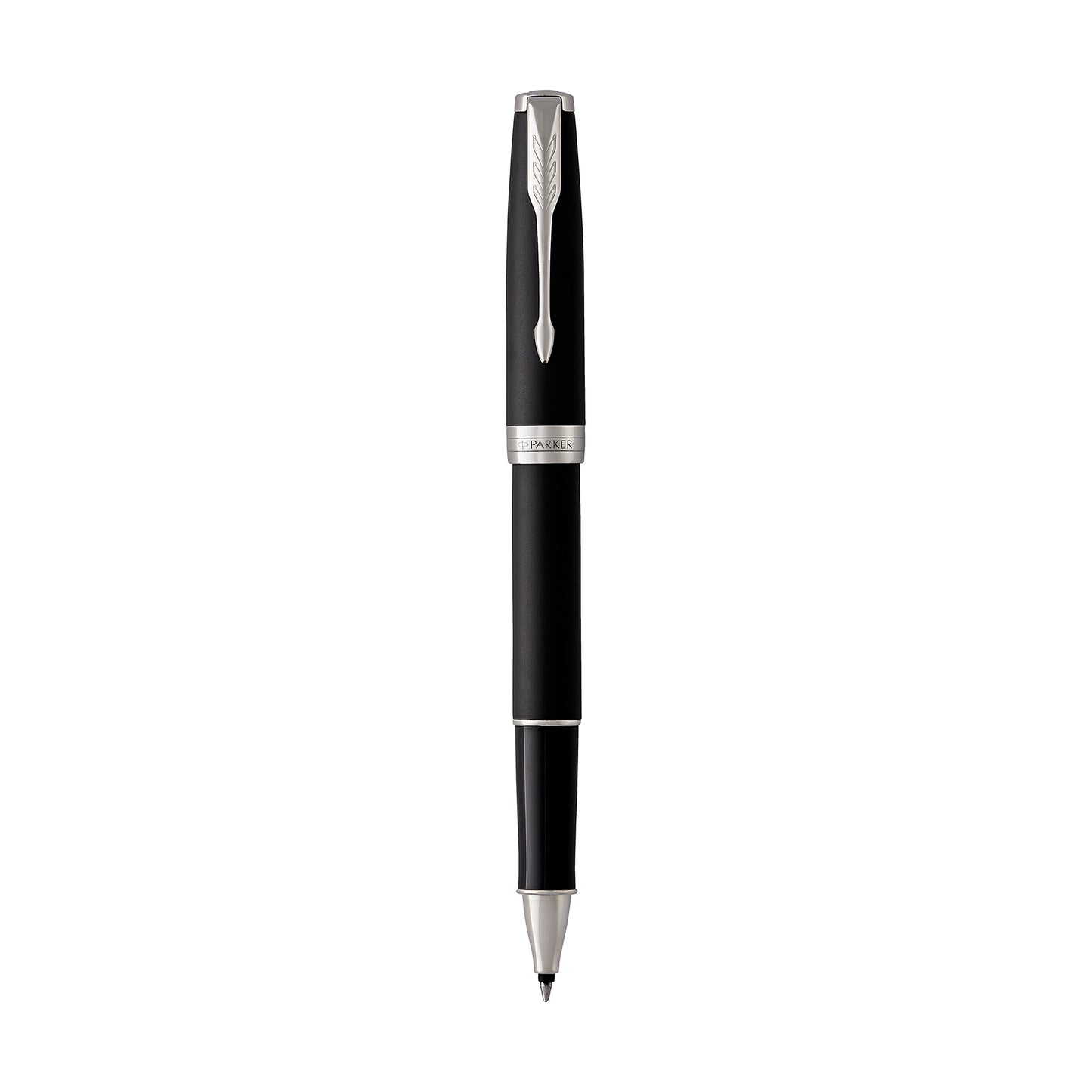 Black Matte - Silver Trim Parker Sonnet Rollerball - Matte
