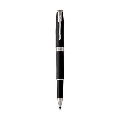 Black Matte - Silver Trim Parker Sonnet Rollerball - Matte