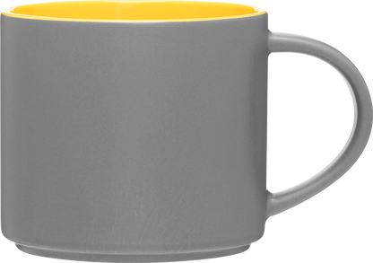 16 oz monaco mug - matte storm gray