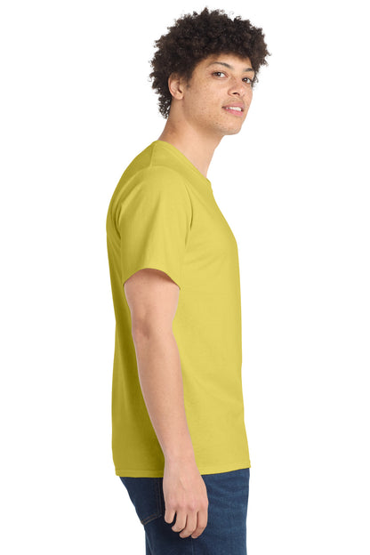 Yellow Port & Company Tall Essential Tee. PC61T