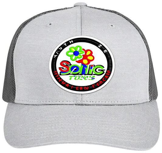 Youth Zone Sonic Heather Trucker Cap - TT802Y