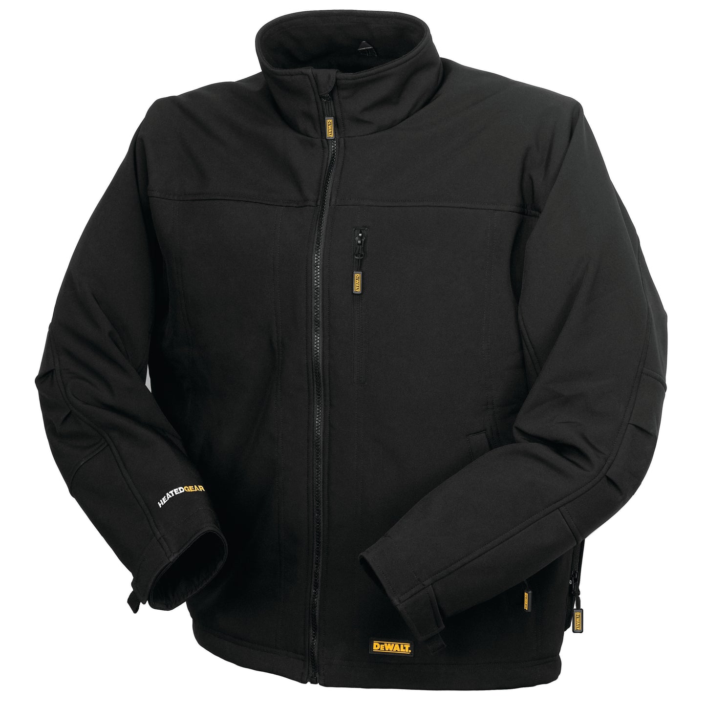 DCHJ060AB Men's Heated Soft Shell Jacket without Battery - Black - Size 2X