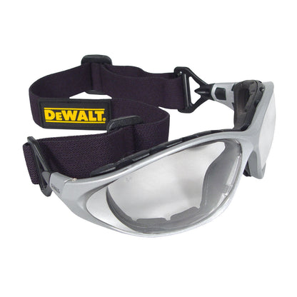DPG95 Framework™ Protective Eyewear - Silver Frame - Clear Anti-Fog Lens